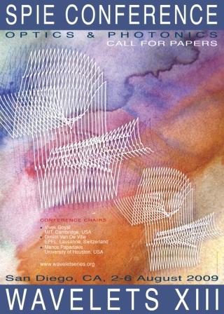 Wavelets XIII poster